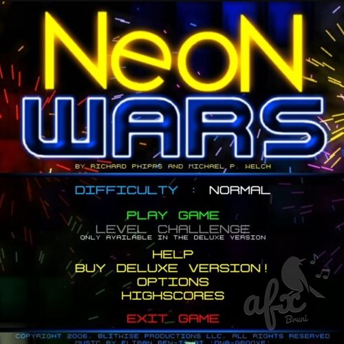 Скачать звуки Neon Wars: из игры