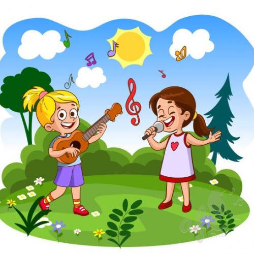 Скачать звуки Детские песни про лето