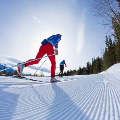 Скачать звуки езды на лыжах